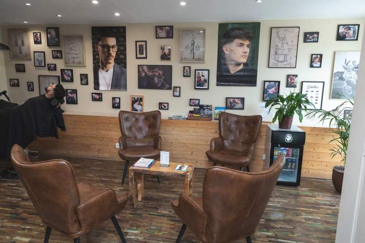Salon de coiffure dédié aux hommes